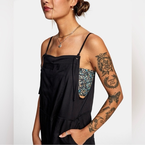 RVCA Pants - RVCA Sleeveless Jumpsuit